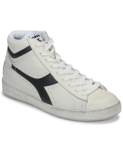 Baskets montantes femmes Diadora GAME L HIGH WAXED Blanc