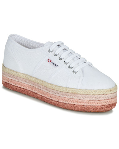 Baskets basses femmes Superga 2790-COTCOLOROPEW Blanc