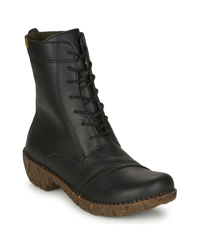 Bottines femmes El Naturalista YGGDRASIL Noir