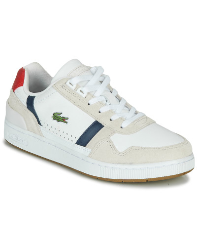 Baskets basses femmes Lacoste T-CLIP 0120 2 SFA Blanc