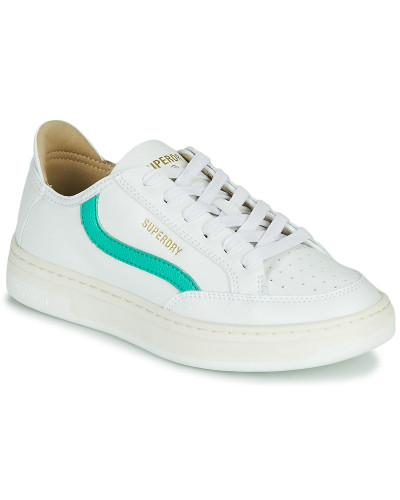 Baskets basses femmes Superdry BASKET LUX LOW TRAINER Blanc