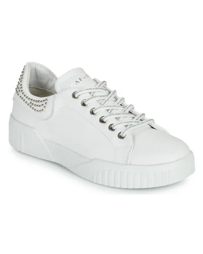 Baskets basses femmes Café Noir THINA Blanc