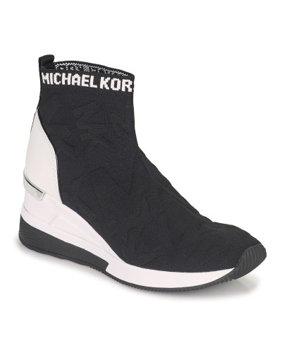 Baskets montantes femmes MICHAEL Michael Kors SKYLER BOOTIE Noir