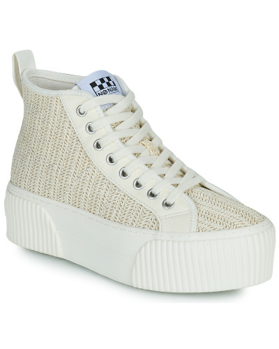 Baskets montantes femmes No Name IRON MID Blanc