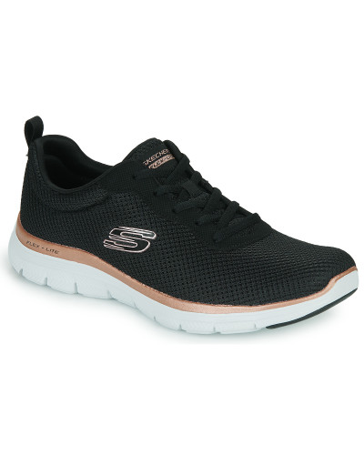 Baskets basses femmes Skechers FLEX APPEAL 4.0 Noir