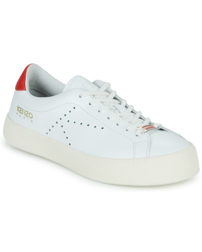 Baskets basses femmes Kenzo KENZOSWING LOW TOP SNEAKERS Blanc