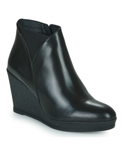 Bottines femmes Otess / Zoï 11850-ANIL-NOIR Noir