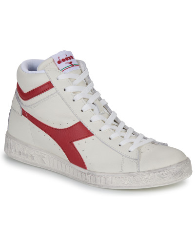 Baskets montantes femmes Diadora GAME L HIGH WAXED Blanc