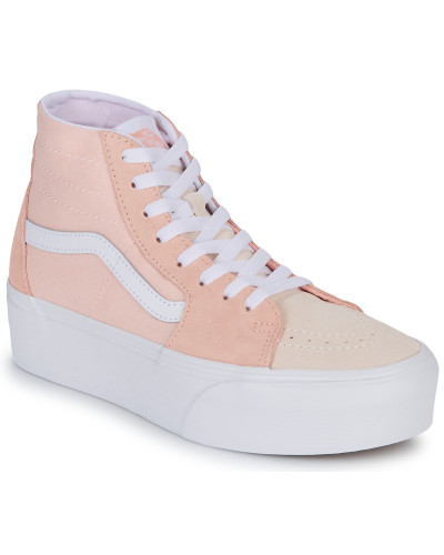 Baskets montantes femmes Vans SK8-Hi TAPERED STACKFORM Rose