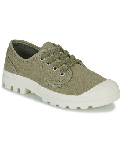 Baskets basses femmes Palladium PAMPA OXFORD Vert