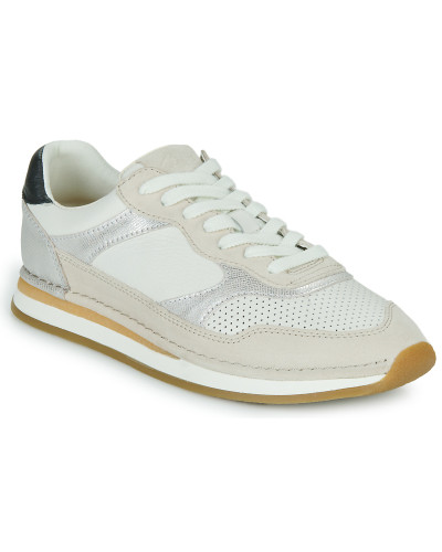 Baskets basses femmes Clarks CRAFTRUN TOR. Blanc