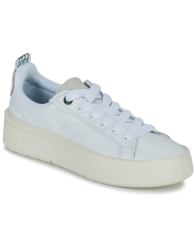 Baskets basses femmes Lacoste CARNABY PLAT Blanc