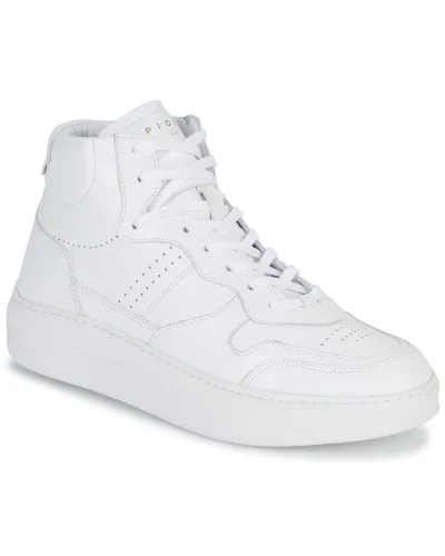 Baskets montantes femmes Piola CAYMA HIGH Blanc