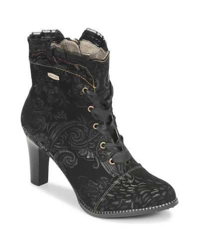 Bottines femmes Laura Vita ALCBANEO Noir