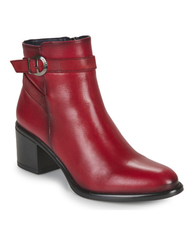 Bottines femmes Dorking D9094-PICOTA-OPERA Rouge