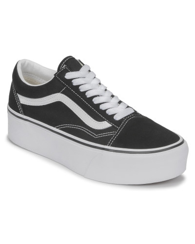 Baskets basses femmes Vans UA OLD SKOOL STACKFORM Noir