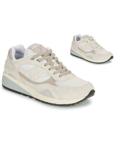 Baskets basses femmes Saucony Shadow 6000 Blanc