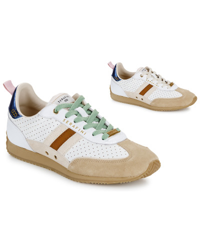 Baskets basses femmes Serafini LADY D Blanc