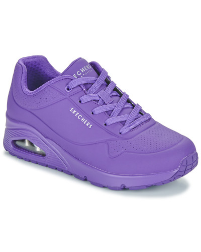 Baskets basses femmes Skechers UNO - NIGHT SHADES Violet