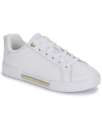 Baskets basses femmes Tommy Hilfiger CHIQUE COURT SNEAKER Blanc