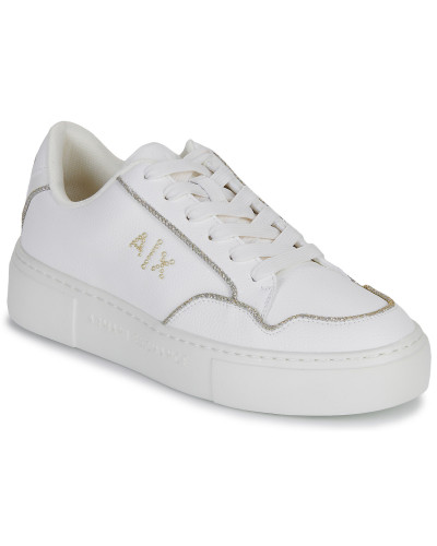 Baskets basses femmes Armani Exchange XDX160 Blanc