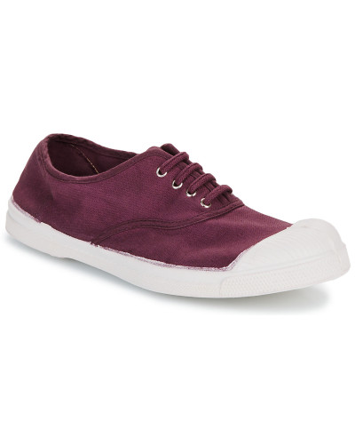 Baskets basses femmes Bensimon TENNIS LACET Rouge