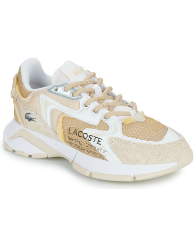 Baskets basses femmes Lacoste L003 Beige