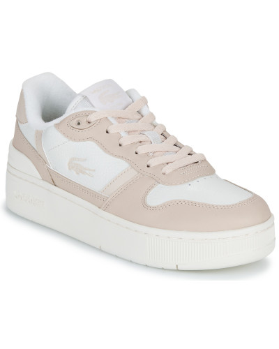 Baskets basses femmes Lacoste T-CLIP Beige