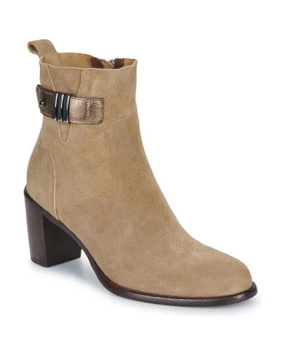 Bottines femmes Adige FIZZY Beige