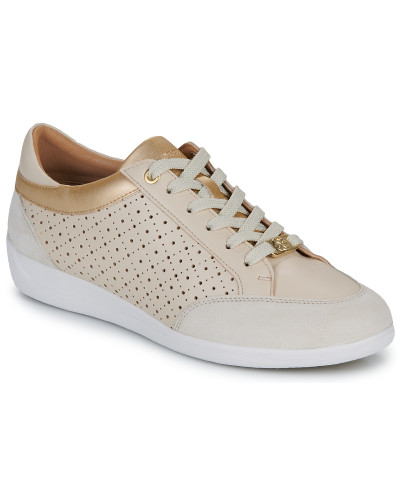 Baskets basses femmes Geox D MYRIA Beige