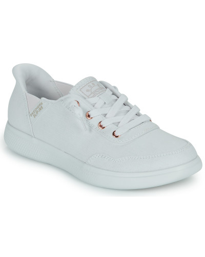 Baskets basses femmes Skechers SLIP-INS: BOBS SKIP CUTE - B CUTE SWEET Blanc