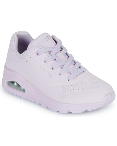 Baskets basses femmes Skechers UNO - STAND ON AIR Violet