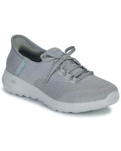 Baskets basses femmes Skechers SLIP-INS: GO WALK JOY - ABBY Gris