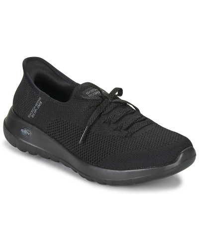 Baskets basses femmes Skechers SLIP-INS: GO WALK JOY - ABBY Noir