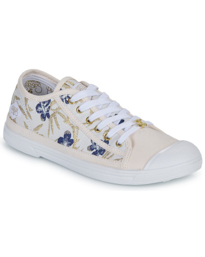 Baskets basses femmes Le Temps des Cerises BASIC 02 Blanc