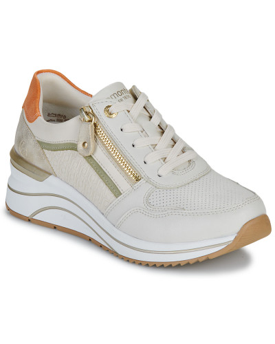 Baskets basses femmes Remonte D0T10-80 Beige