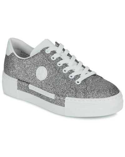 Baskets basses femmes Rieker - Gris