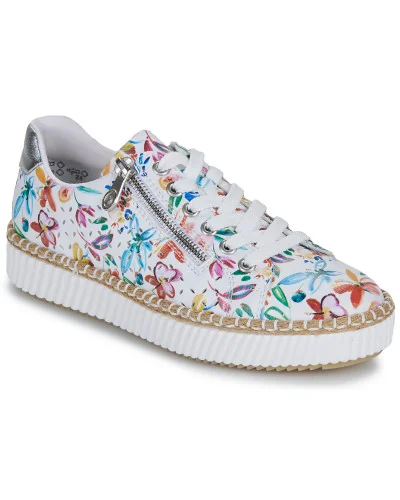 Baskets basses femmes Rieker - Multicolore