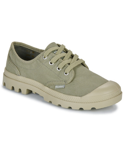 Baskets basses femmes Palladium PAMPA OX Kaki