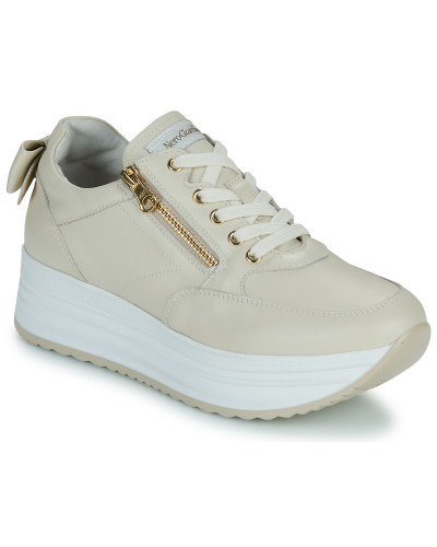 Baskets basses femmes NeroGiardini E506371D Beige