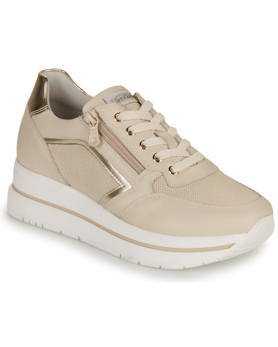 Baskets basses femmes NeroGiardini E512909D Beige