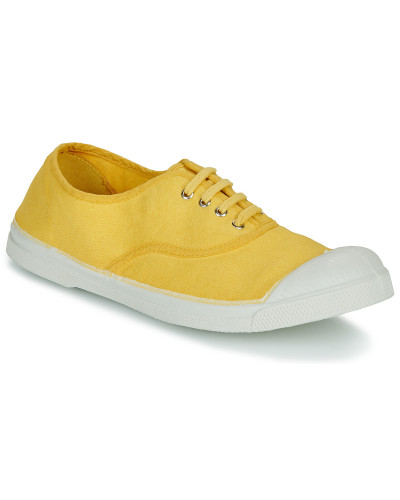 Baskets basses femmes Bensimon TENNIS LACET Jaune