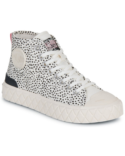 Baskets montantes femmes Palladium PALLA ACE MID FEST Blanc