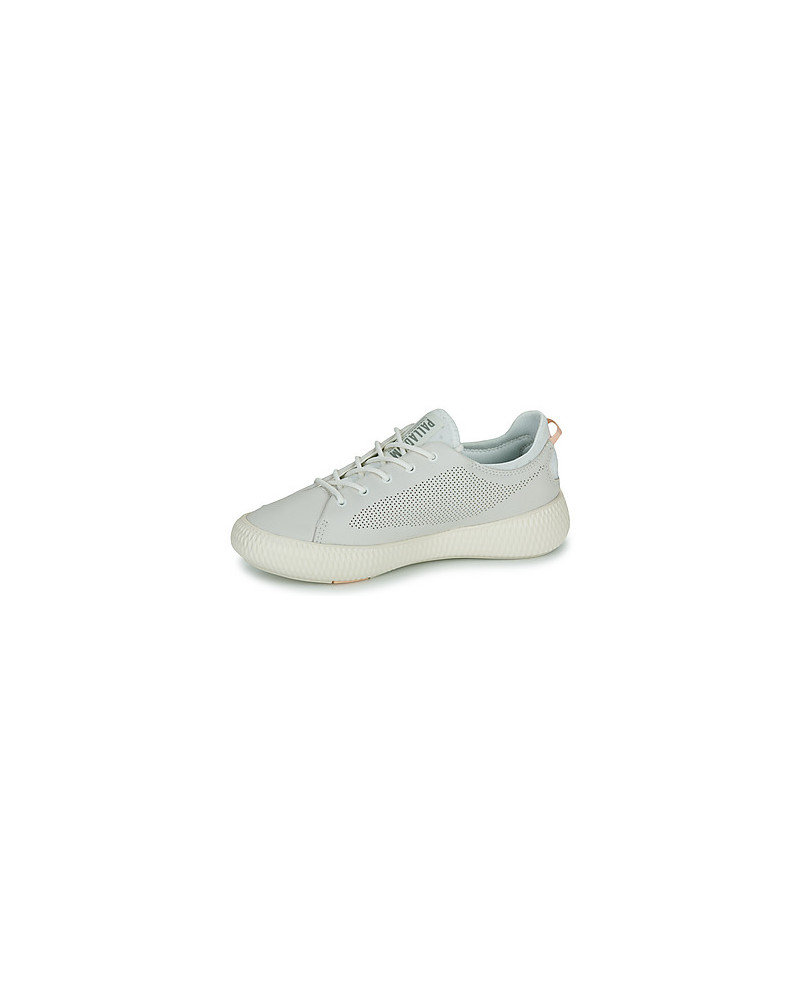 Baskets basses femmes Palladium PALLANOVA LTH Blanc