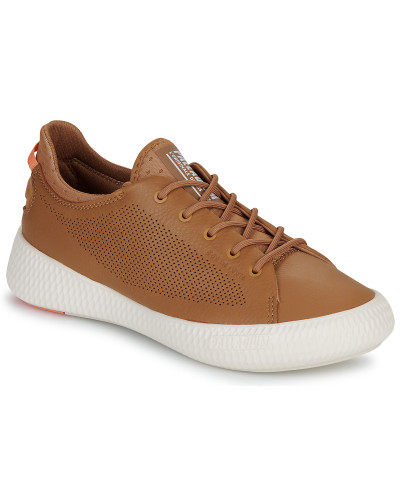 Baskets basses femmes Palladium PALLANOVA LTH Marron