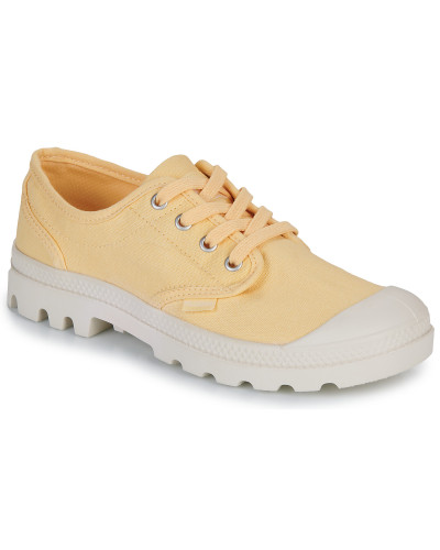 Baskets basses femmes Palladium PAMPA OX Jaune