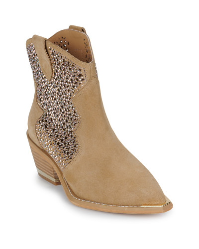 Bottines femmes ALMA EN PENA V250121 Beige