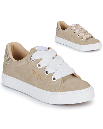 Baskets basses femmes Kaporal SEVERINE Beige