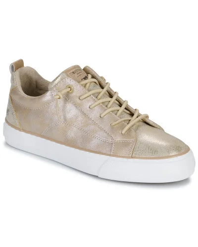 Baskets basses femmes Mustang 1272311 Doré