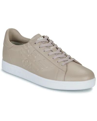 Baskets basses femmes Emporio Armani EA7 X8X001 Beige